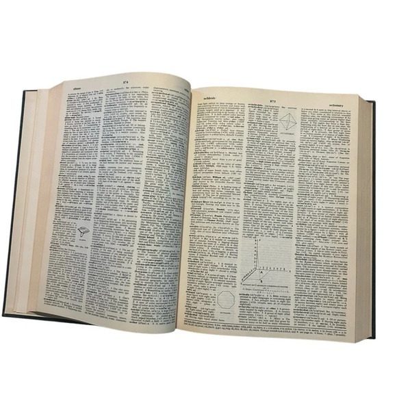 Funk & Wagnalls 1966 Vintage Dictionary Volume 2 L–Z | Hardback Book - Picture 4 of 8